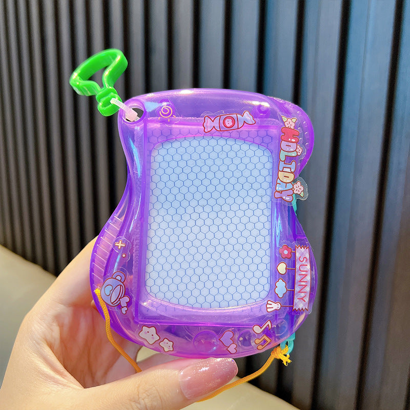 Wholesale Children's Graffiti Painting Boards, Magnetic Writing Boards, Plastic Keychains